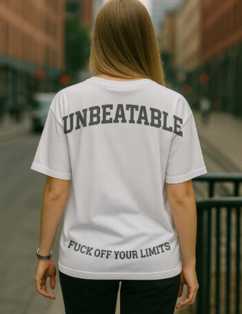 Camiseta unbeatable "FUCK OFF YOUR LIMITS" VESTRAP