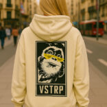 mono amarillo fem back